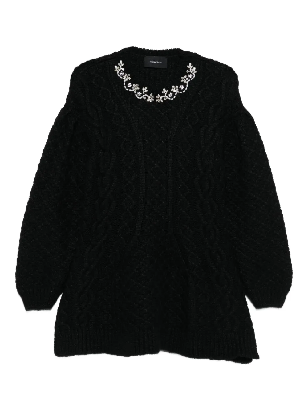 Simone Rocha embellished sweater | Black | Image 1