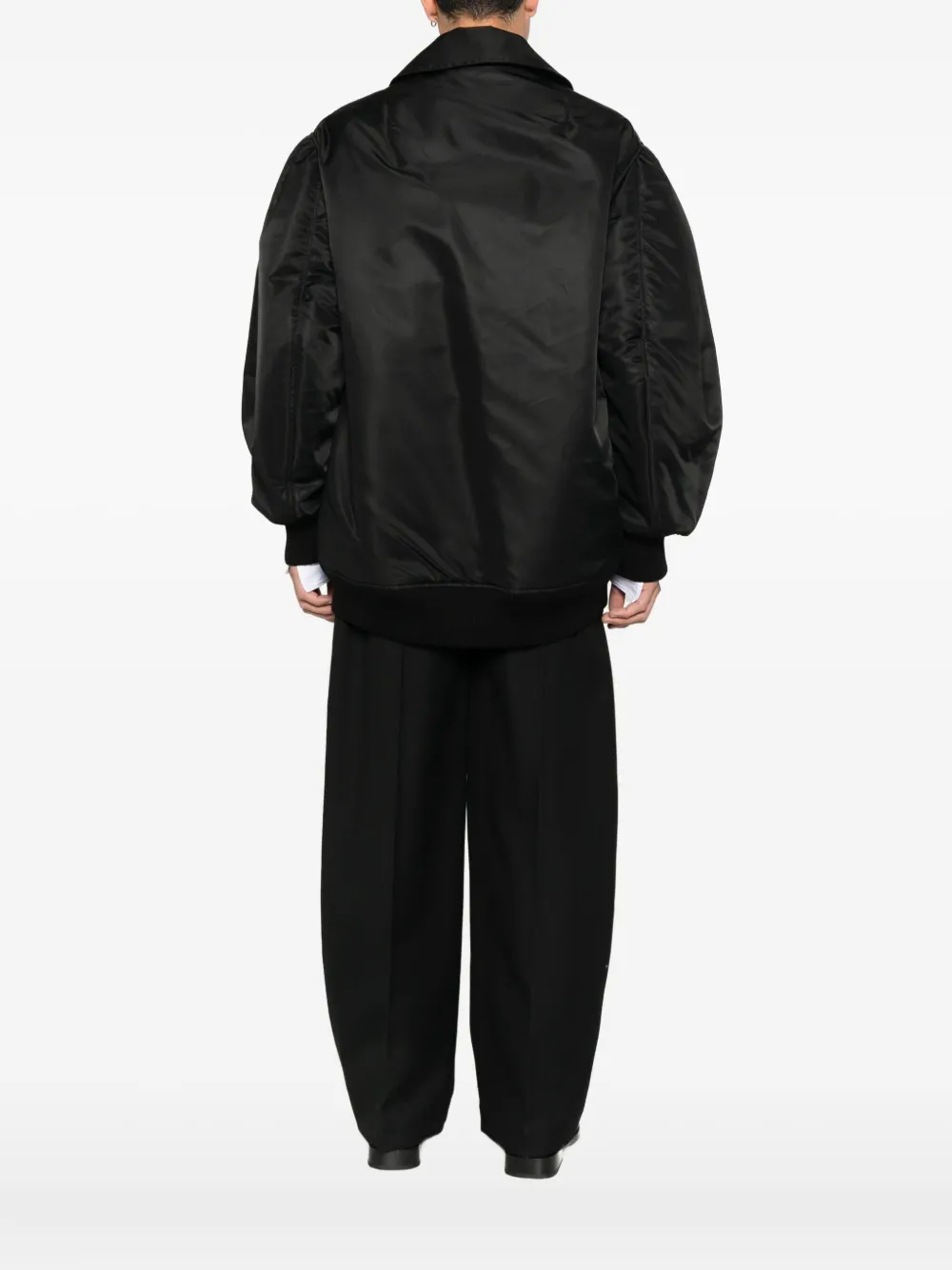 Simone Rocha Embellished Bomber Jacket In Black