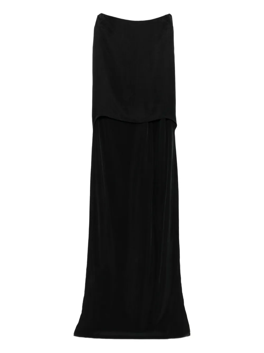 Magda Butrym top con cuello barco | negro | Image 1