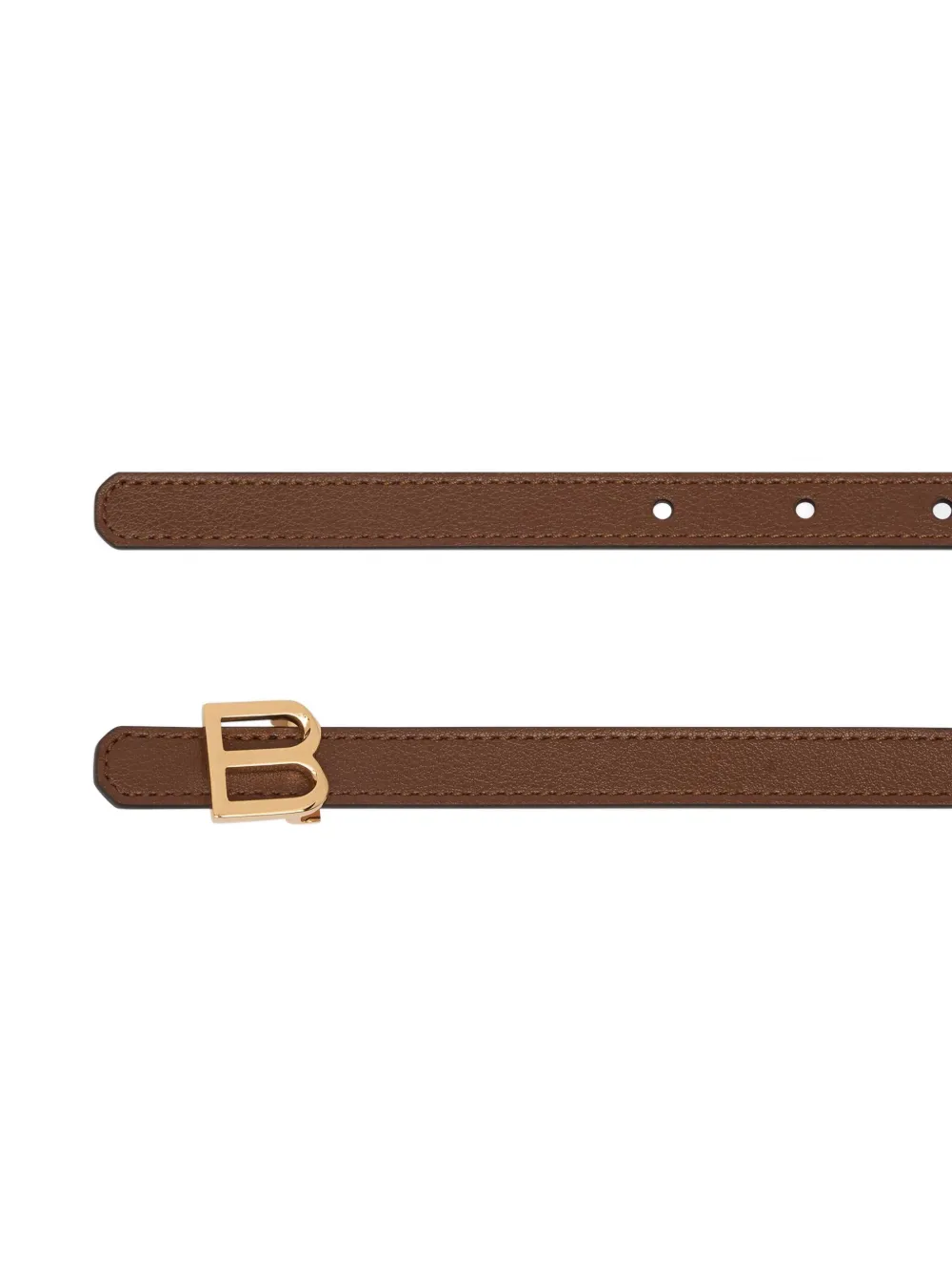Bally B Twist omkeerbare leren riem - Bruin