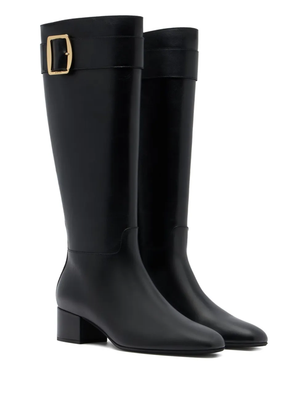 Bally Leren laarzen Zwart