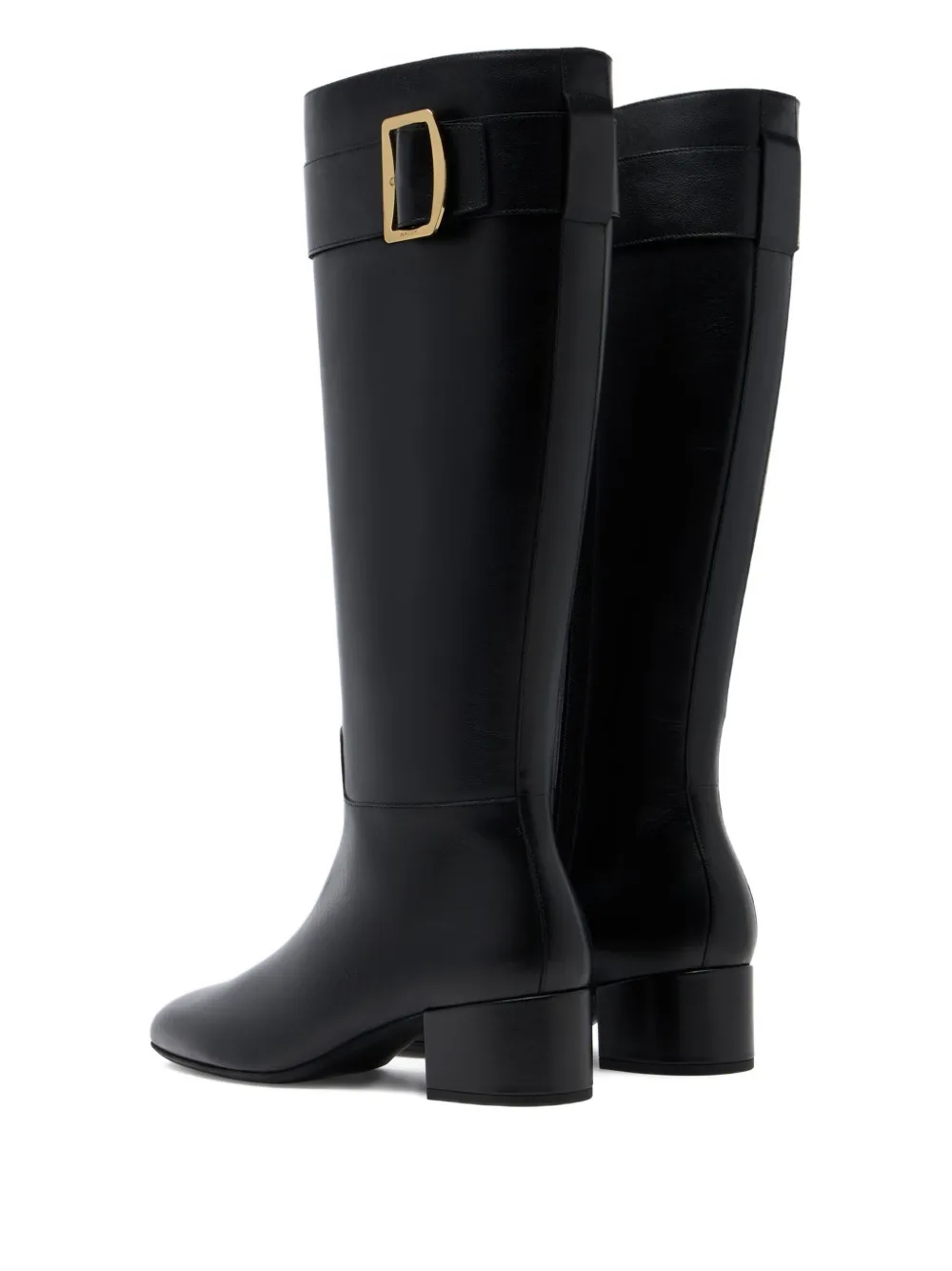 Bally Leren laarzen Zwart