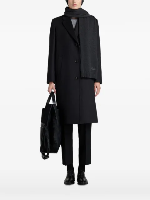 Bally пальто с потайной застежкой