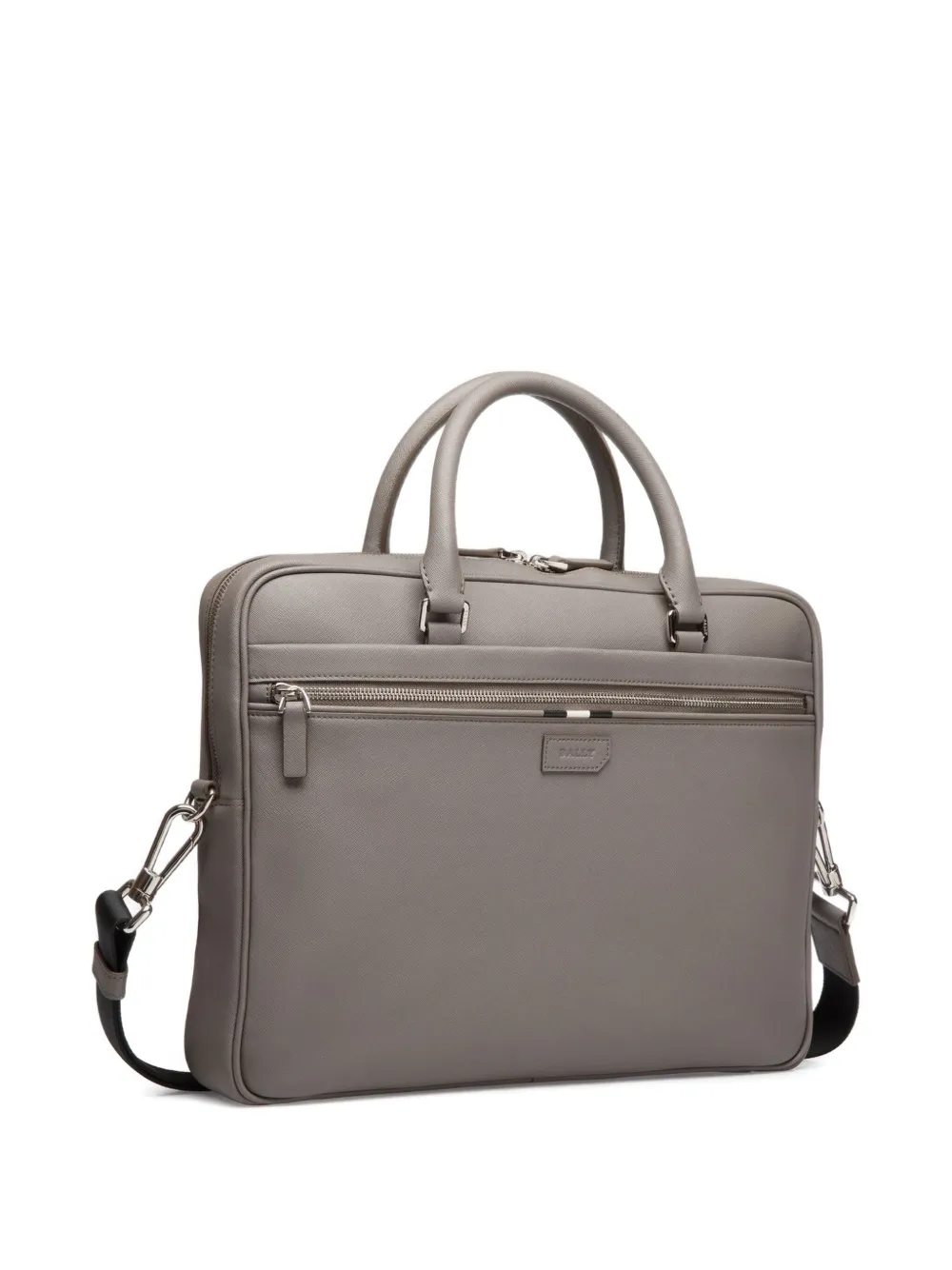 Bally Leren aktetas Beige