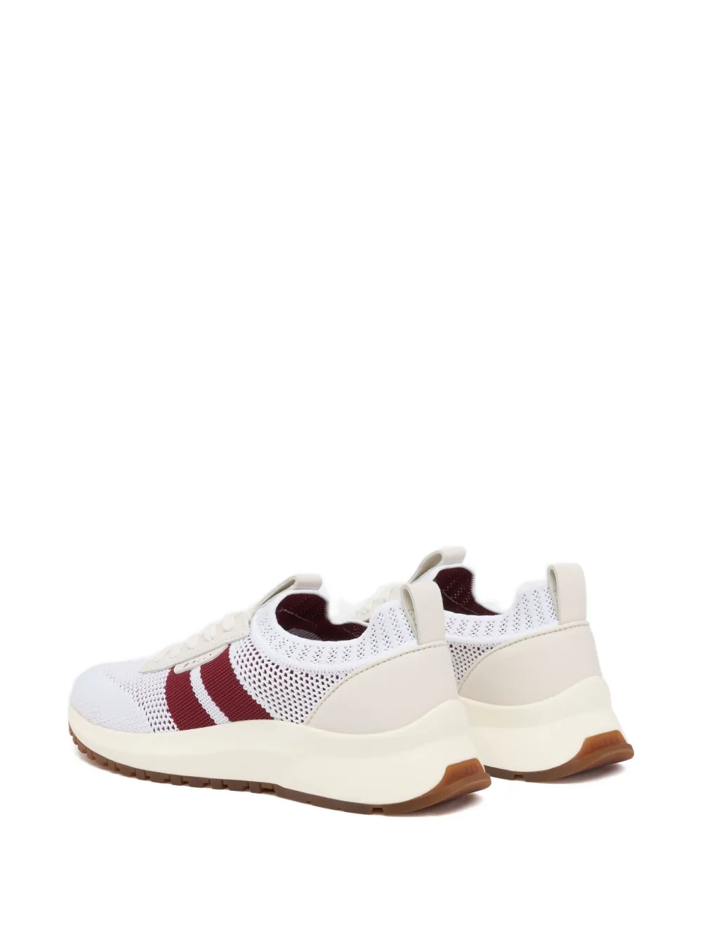 Bally Gebreide sneakers met lintdetail Wit