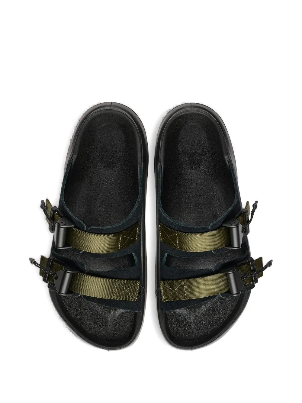 Birkenstock xMaharishi Terra Tech buckle-strap sandal - Zwart
