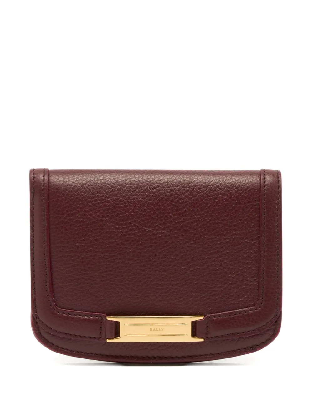 Bally Portafoglio Deco con applicazione - Rosso