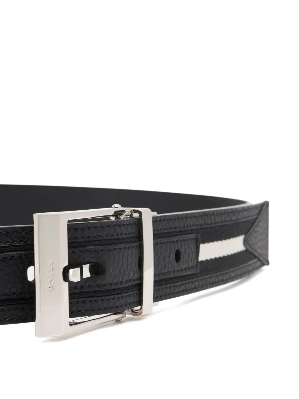 Bally Reversible Leather Belt In Brown