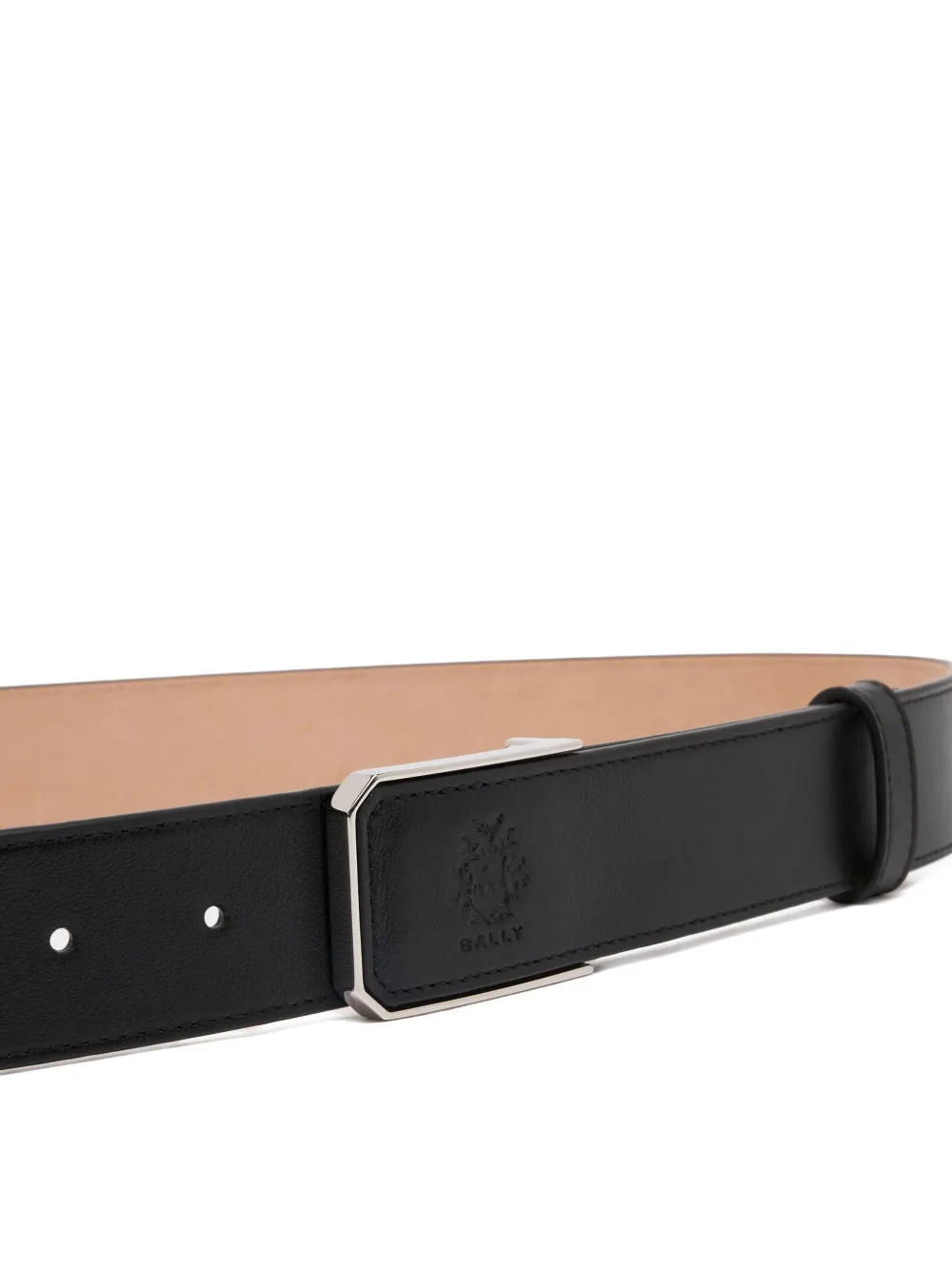 Bally Cabot riem met gesp Zwart