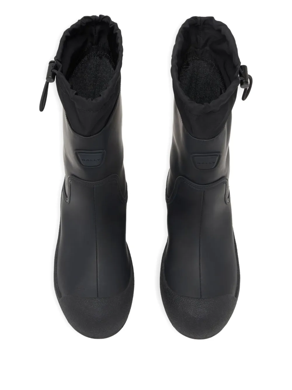 Bally Leren laarzen Zwart