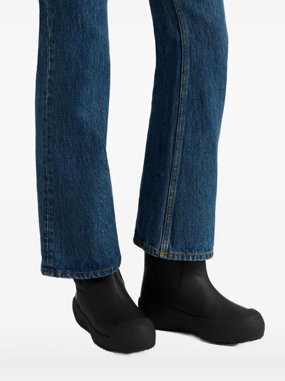 Bally Leren laarzen Zwart