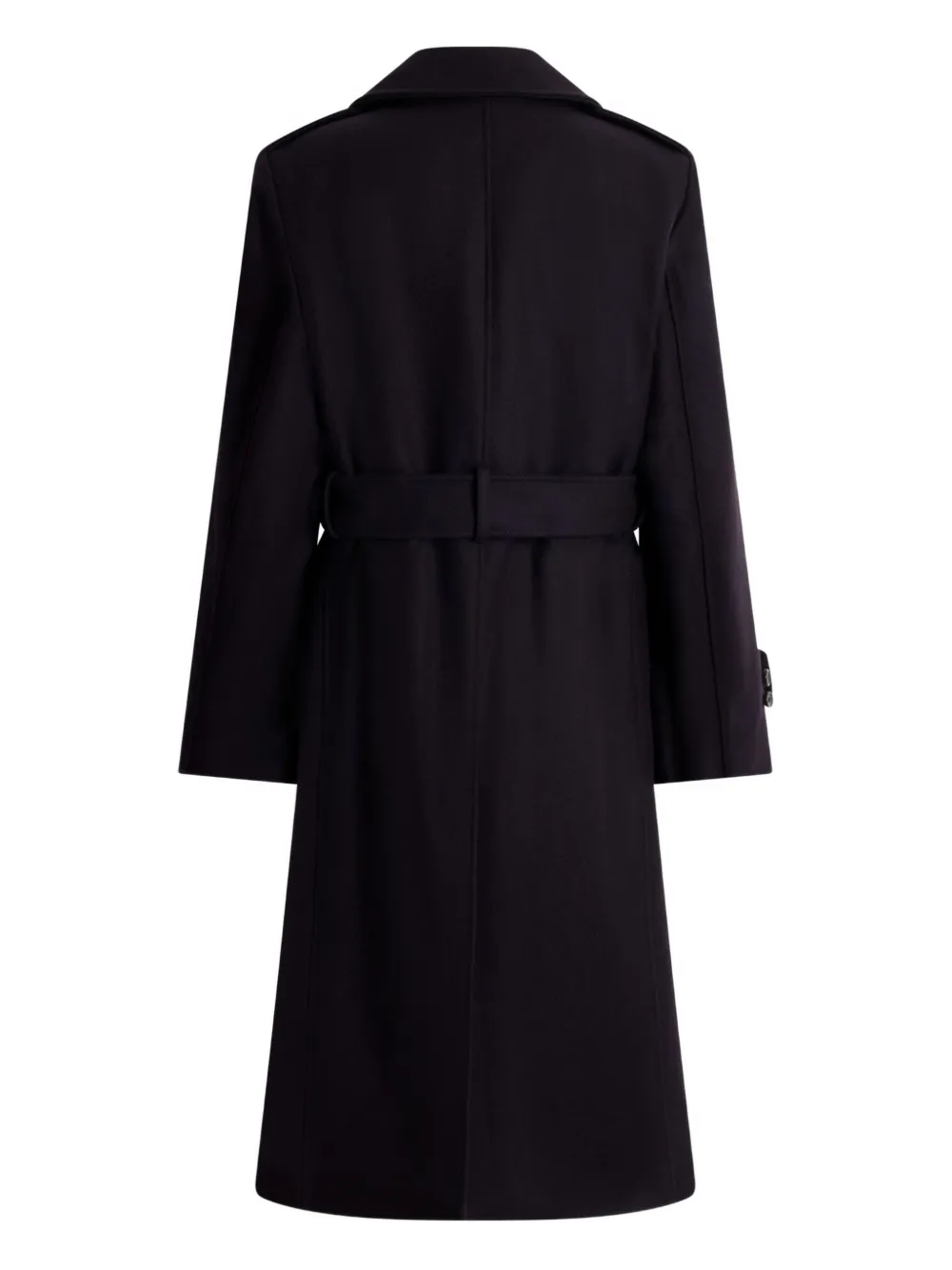 Bally Zweireihiger Trenchcoat In Blue