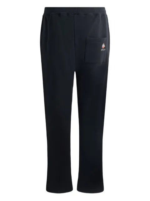 Bally crest-embroidered sweatpants