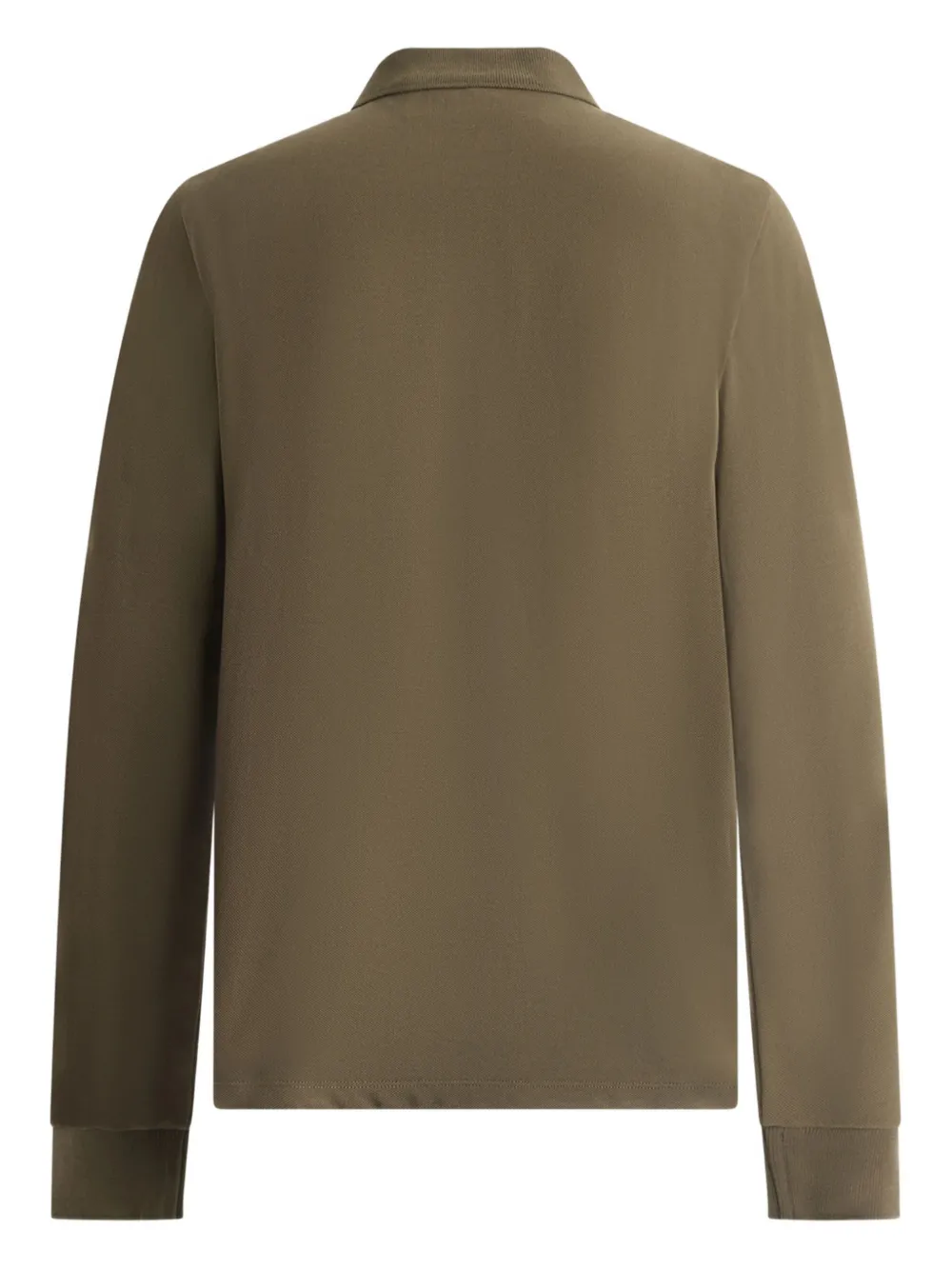 Bally crest-embroidered polo shirt - Bruin