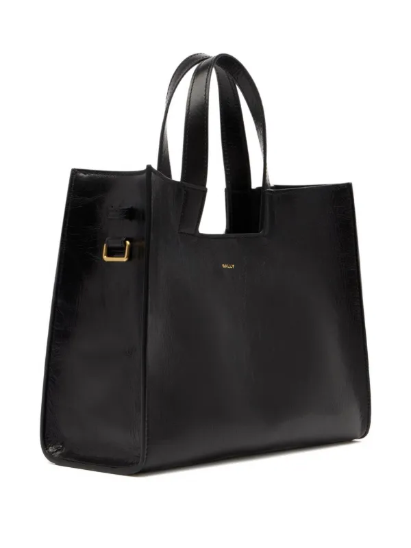 Bally Easy レザーハンドバッグ | ブラック | FARFETCH JP