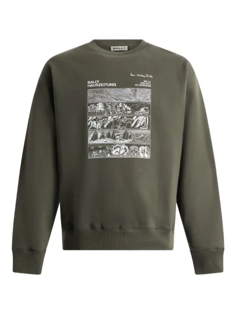 Bally embroidered graphic sweatshirt