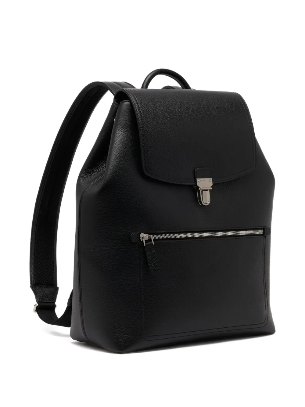 Bally Capitol Grained Backpack In Black