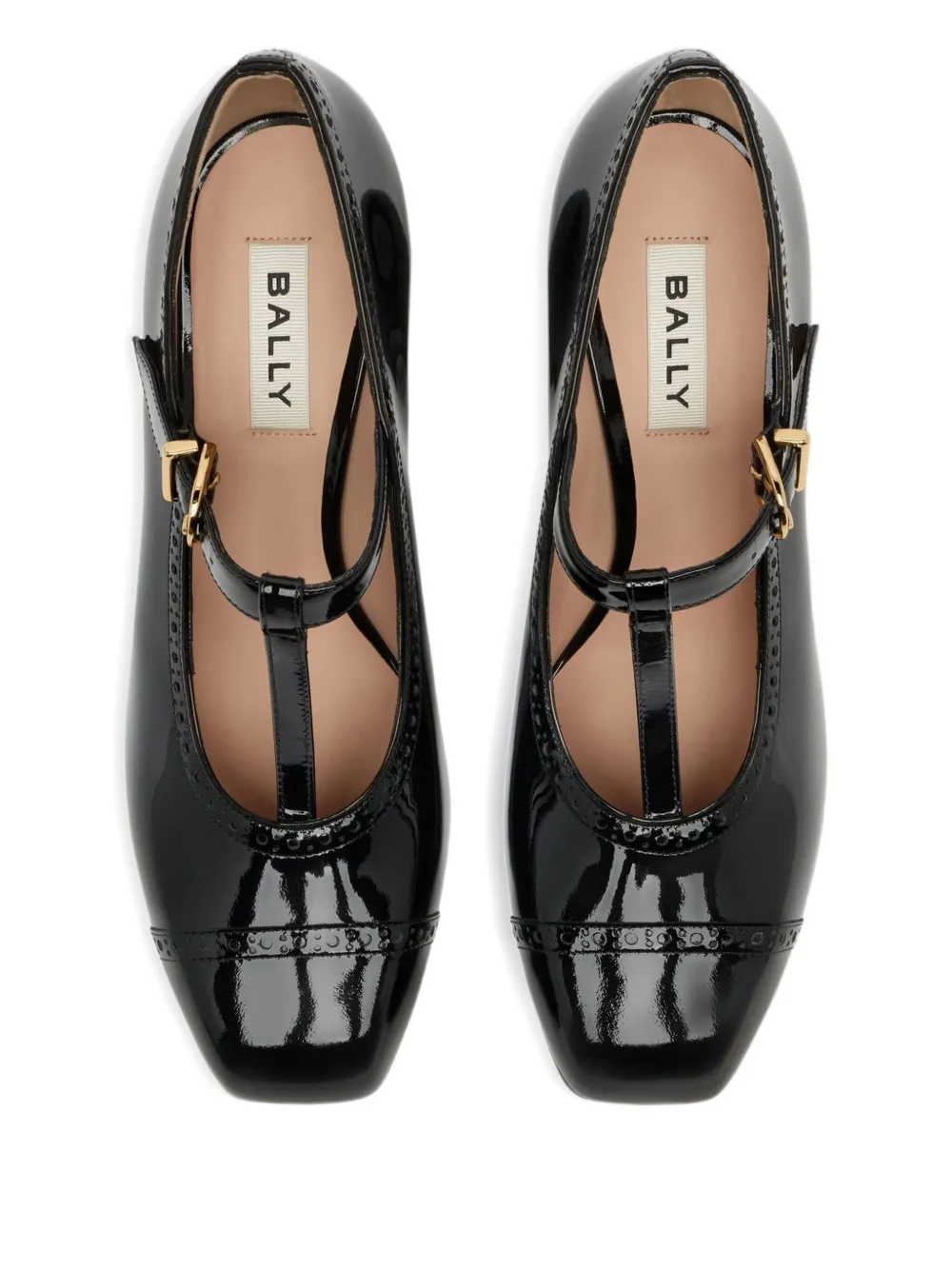 Bally 75mm Eclayr T-strap Pumps In Black