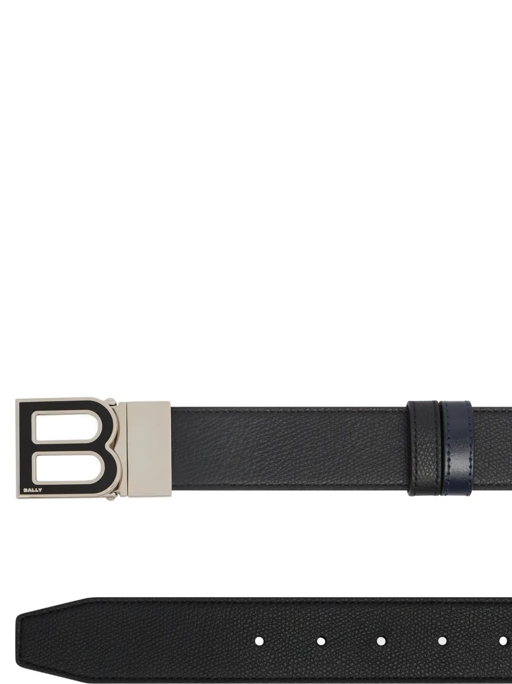 Bally B-logo Reversible Belt In Black