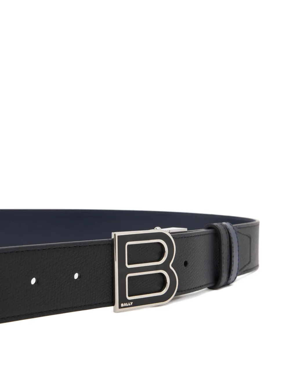 Bally B-logo Reversible Belt In Black