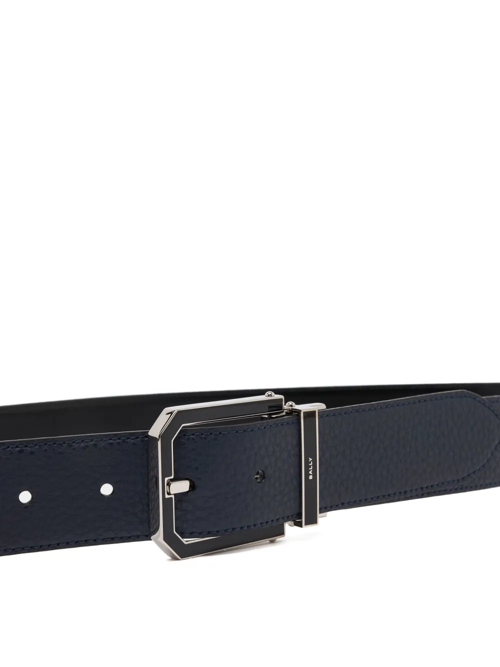Bally Beryl verstelbare en omkeerbare riem - Blauw