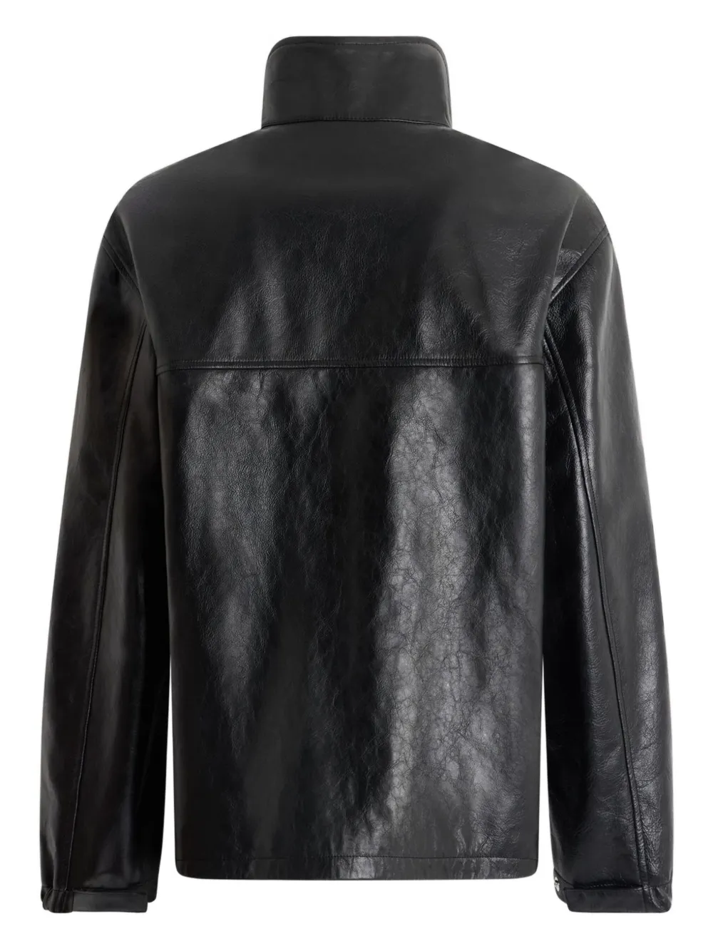 Bally Leren jack Zwart