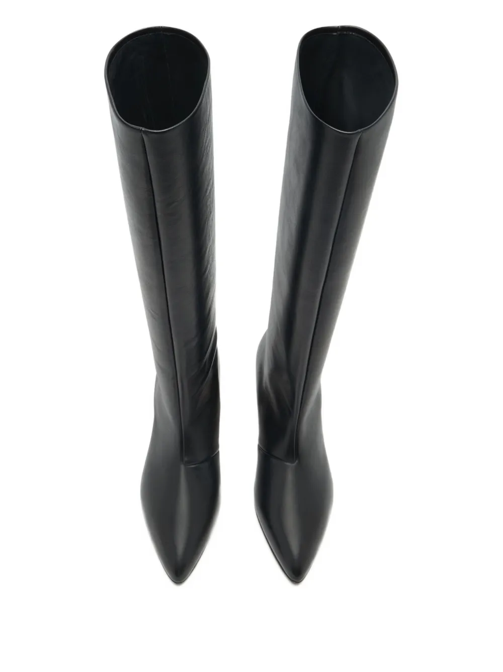 Bally 55 mm Alva leren laarzen Zwart