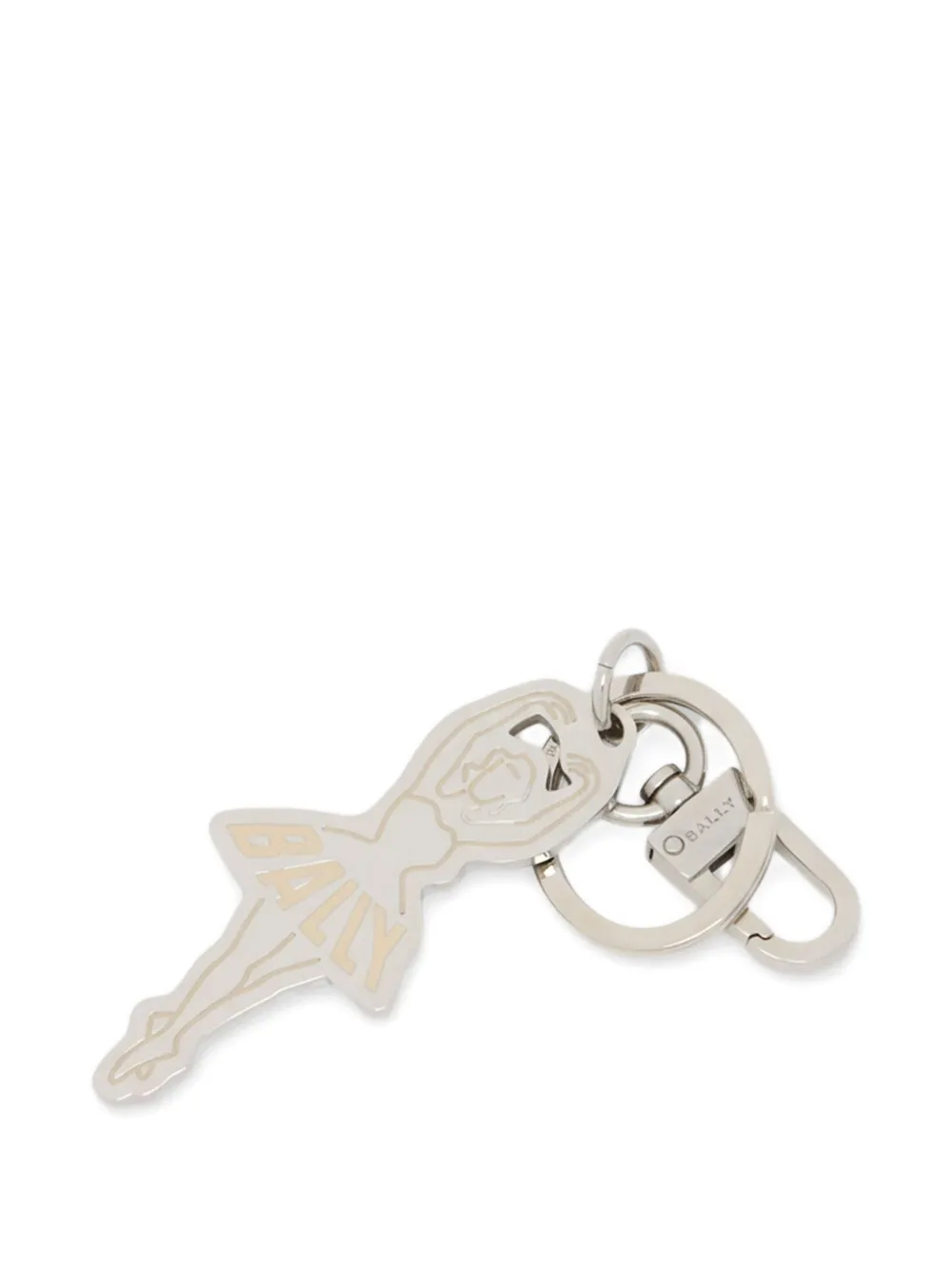 Bally Rina Keychain In Silver