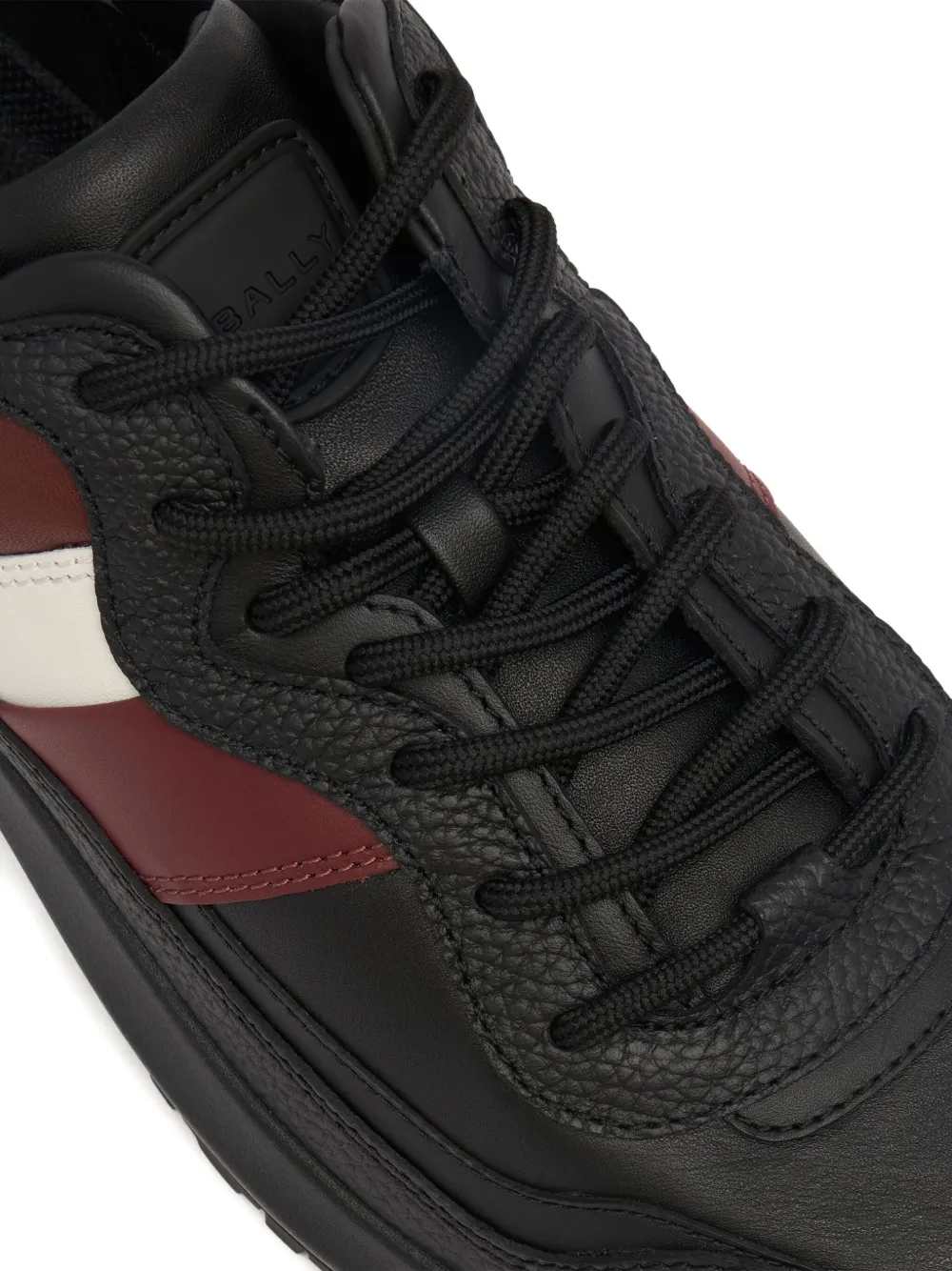 Bally Leren sneakers Zwart