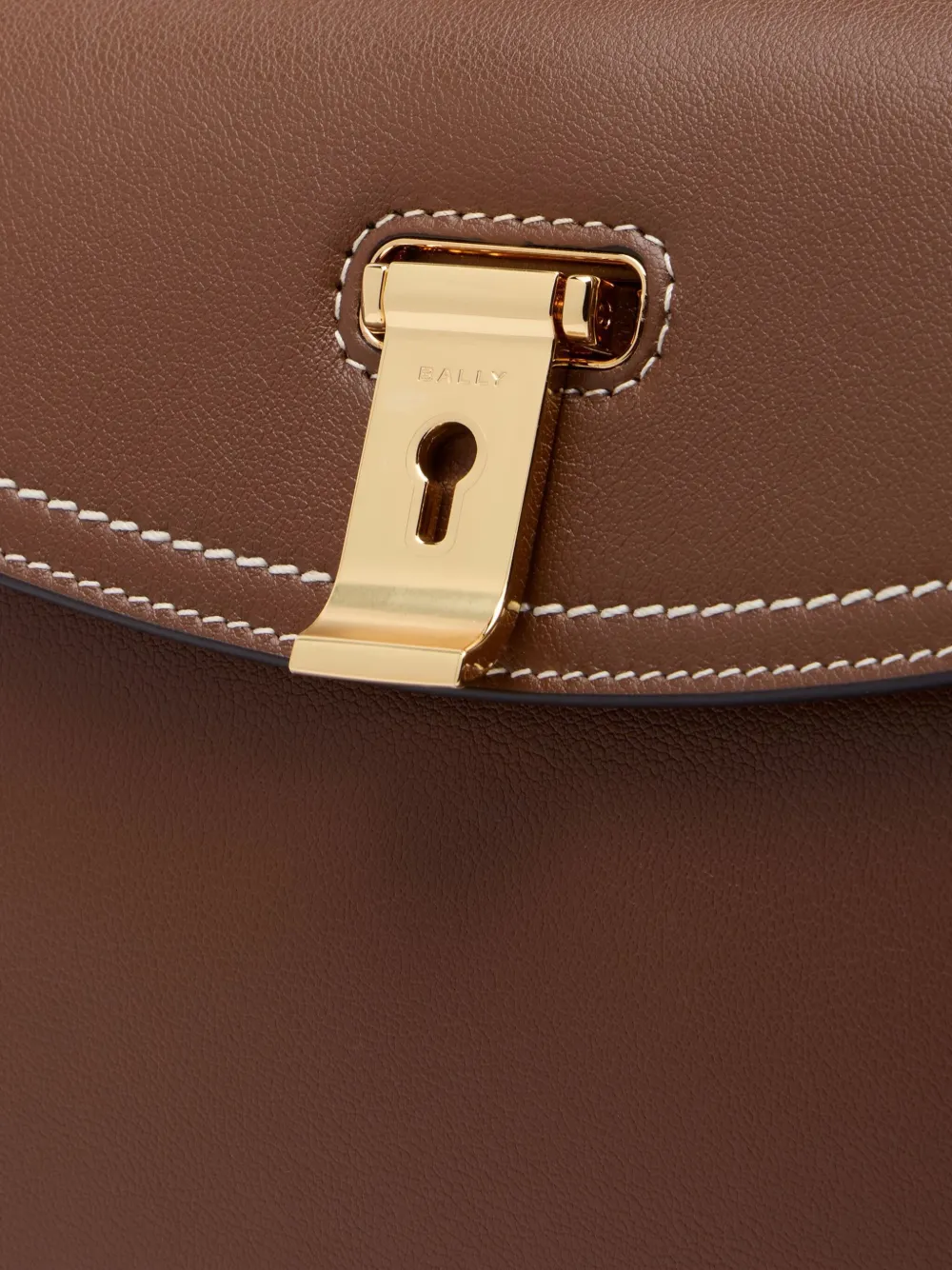 Bally Lock Me kleine shopper Bruin