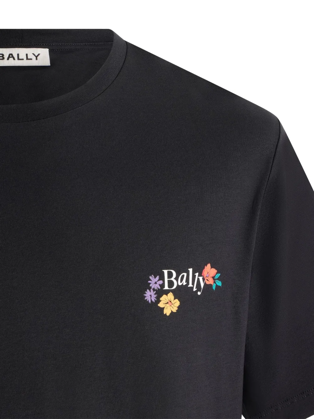 Bally T-shirt met logodetail BLACK