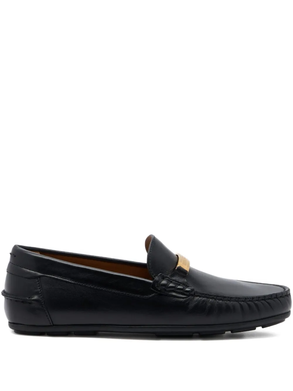 Bally Clay leren loafers Zwart