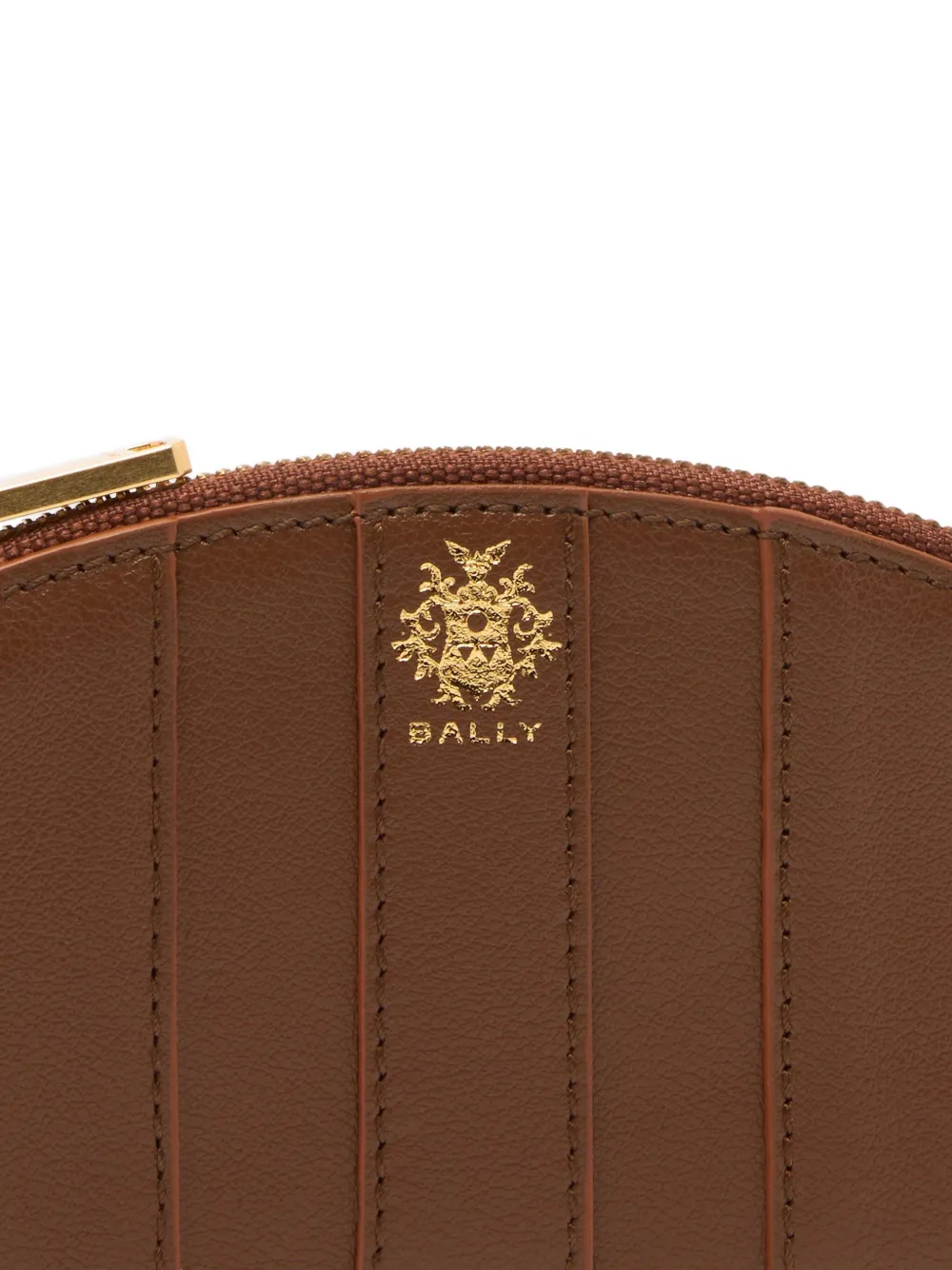 Bally Crest leren portemonnee Bruin