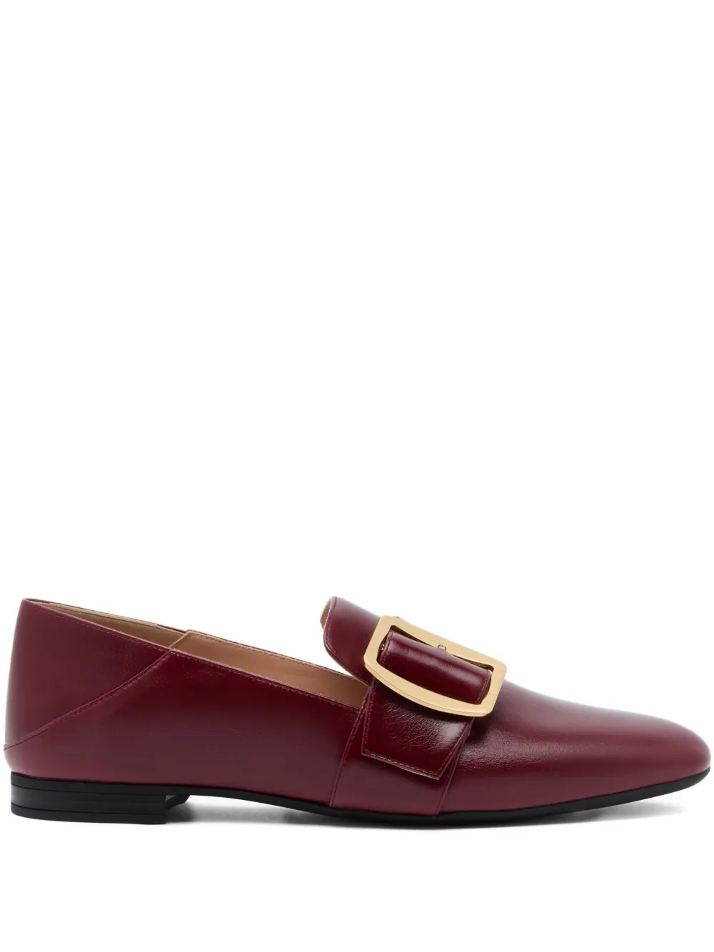 Bally leather loafers Rood