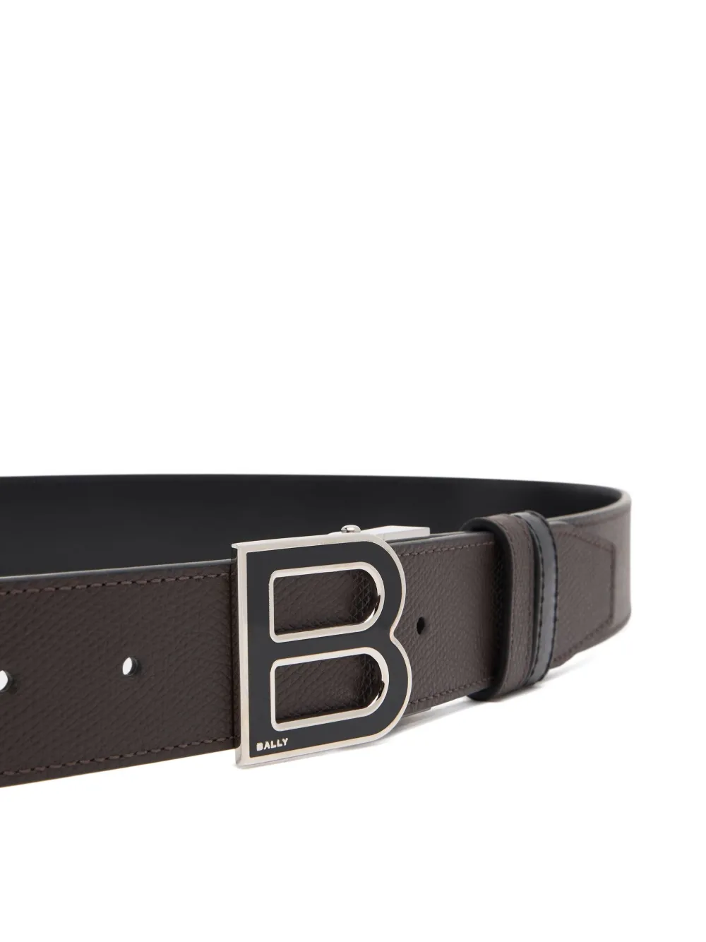 Bally Omkeerbare riem met B-logo Bruin