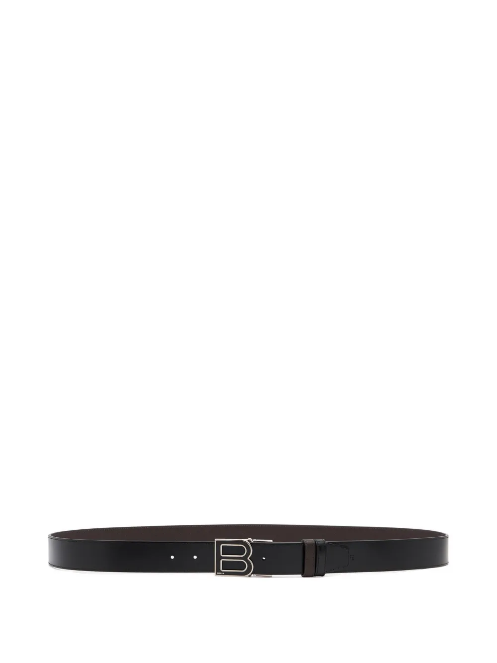 Bally B-logo reversible belt | Brown | Image 1