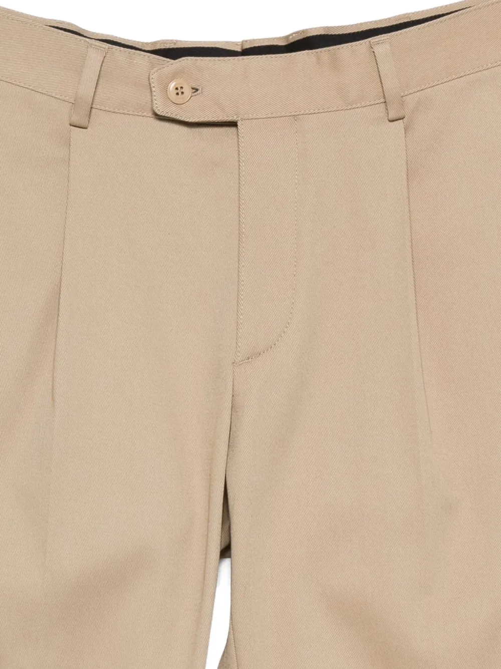 Brioni Pleated Trousers In Neutral