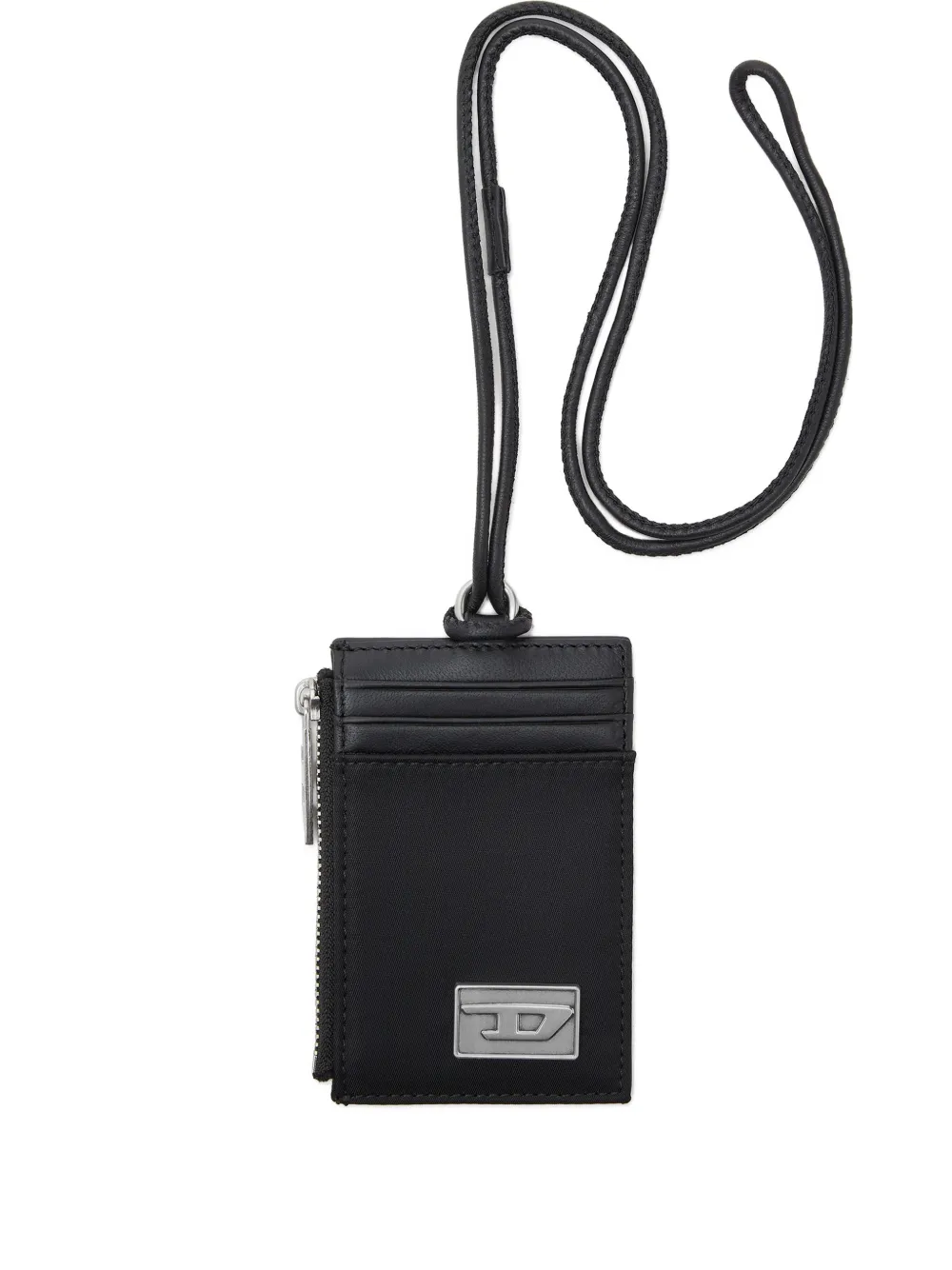 Diesel multi-pockets badge holder | Black | Image 1