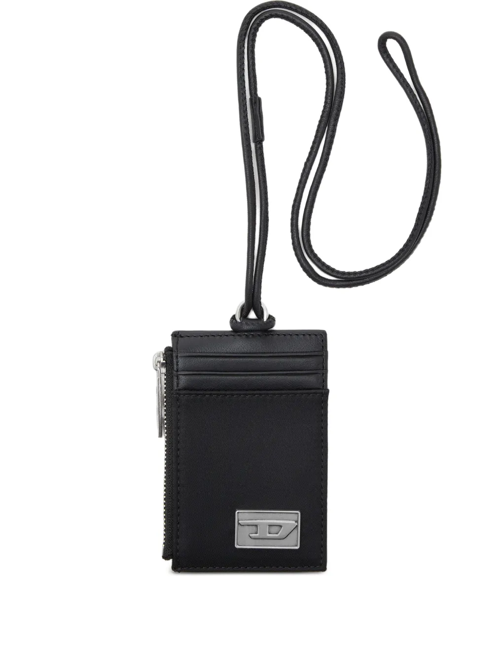 Diesel multi-pockets badge holder - Nero