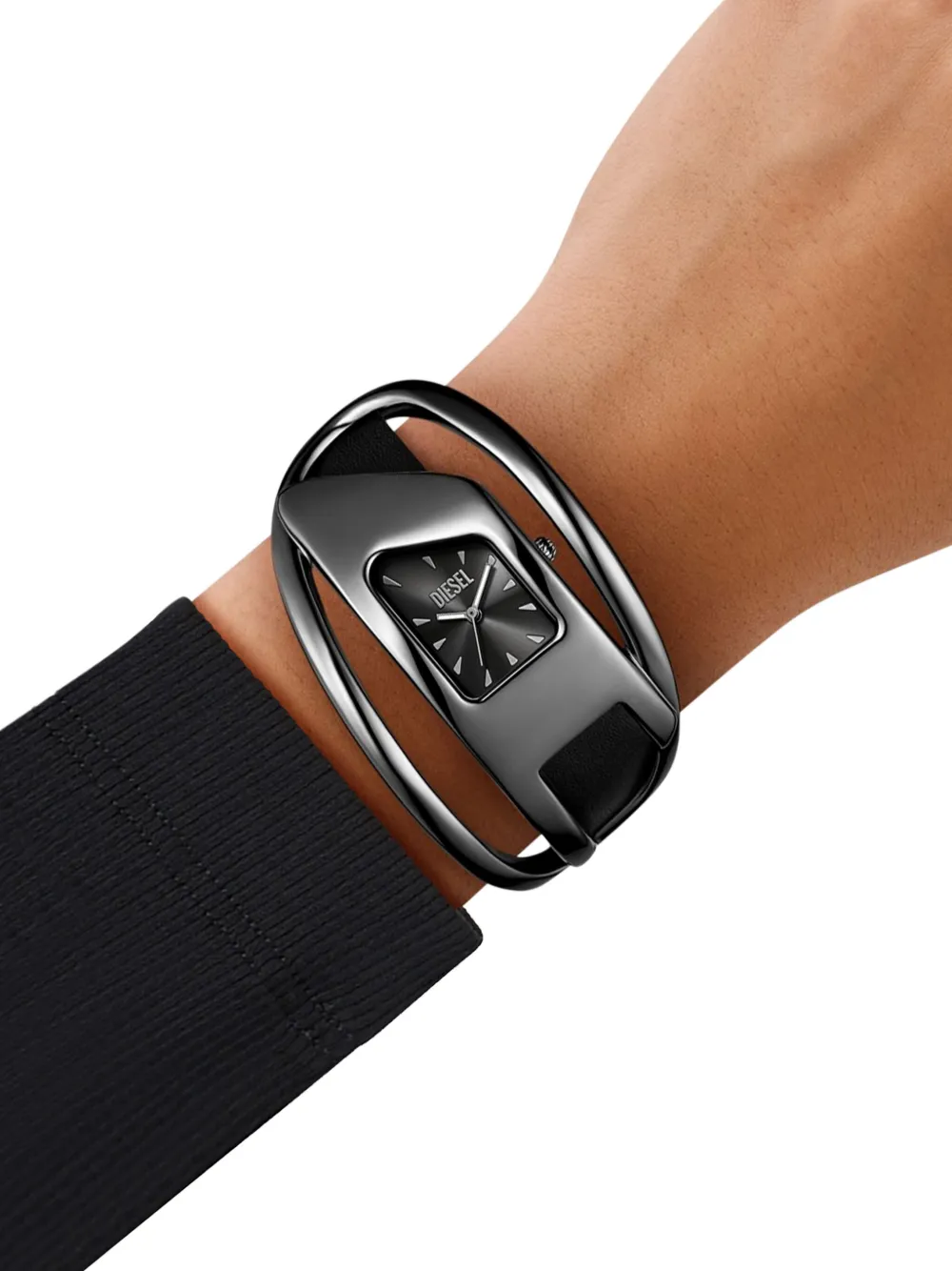 Diesel Stainless Steel 44mm In Black