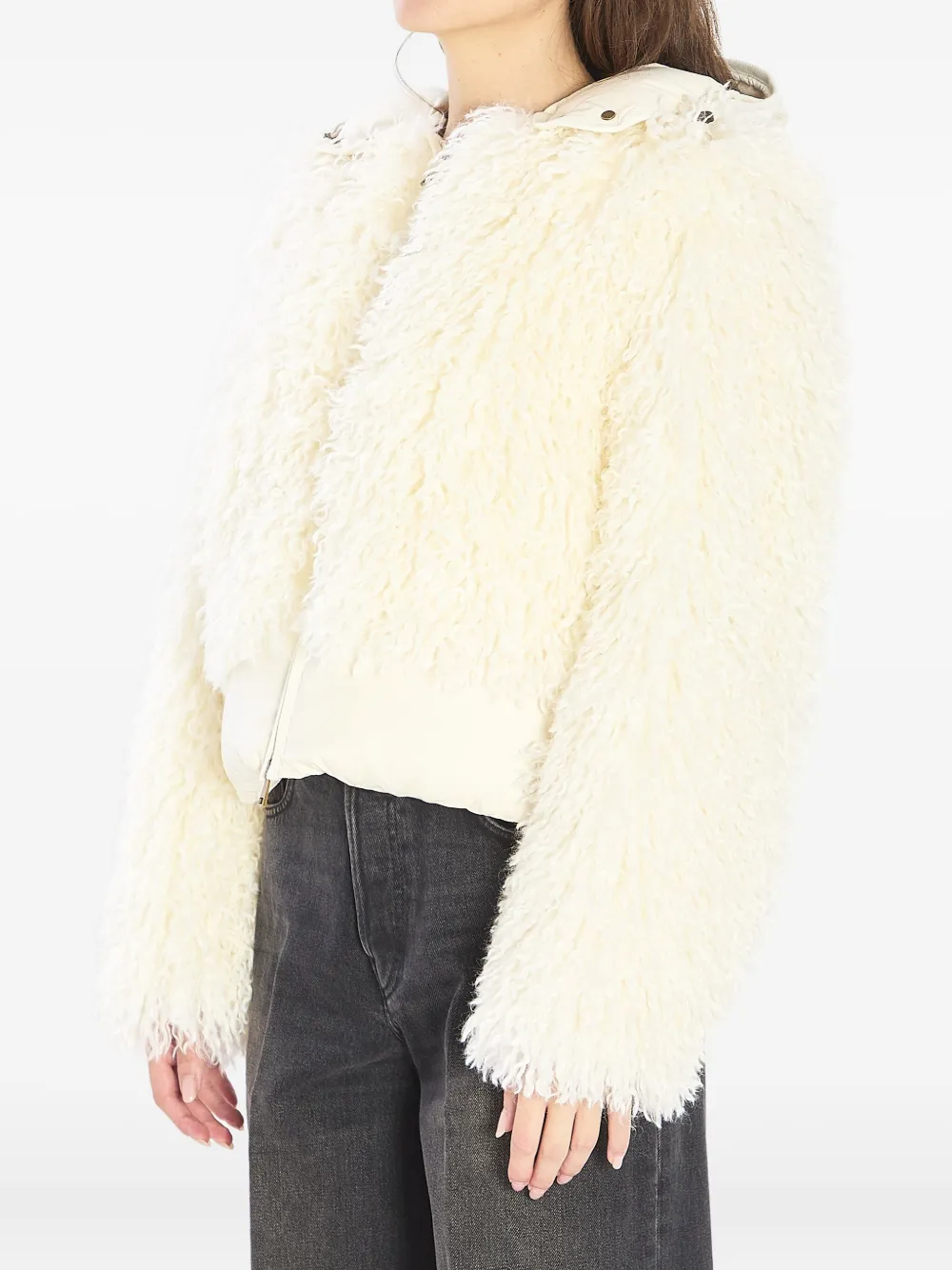 Moncler Vigiers faux-fur puffer jacket | Down Jackets | Image 2