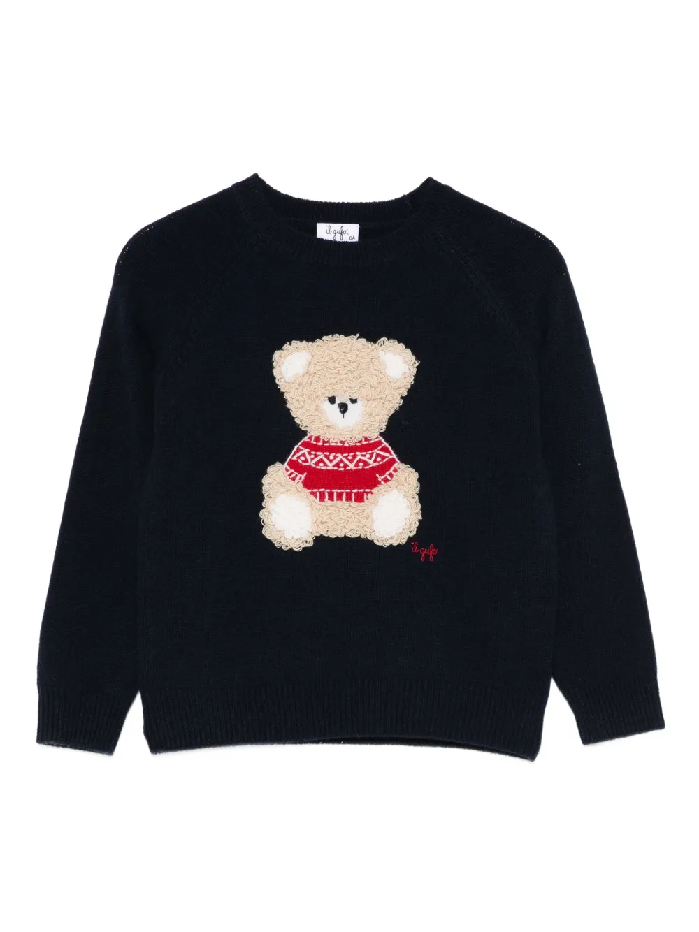 Il Gufo wool sweater | Brown | Image 1