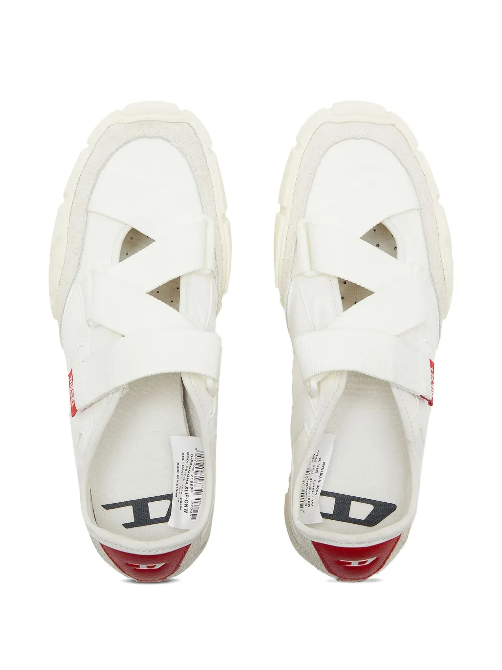 Diesel S-Pagodha slip-on sneakers Wit