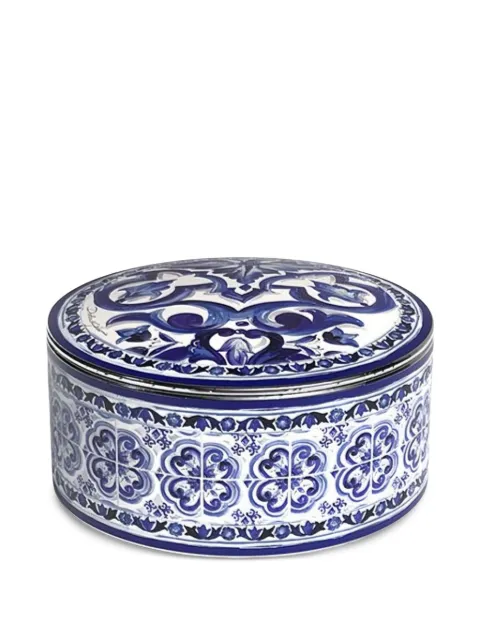 Dolce & Gabbana Mediterranean patterned box (12cm x 6.8cm)