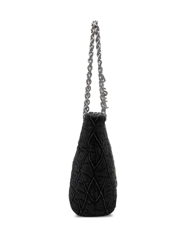 Diesel Charm-D キルティング ハンドバッグ | ブラック | FARFETCH JP