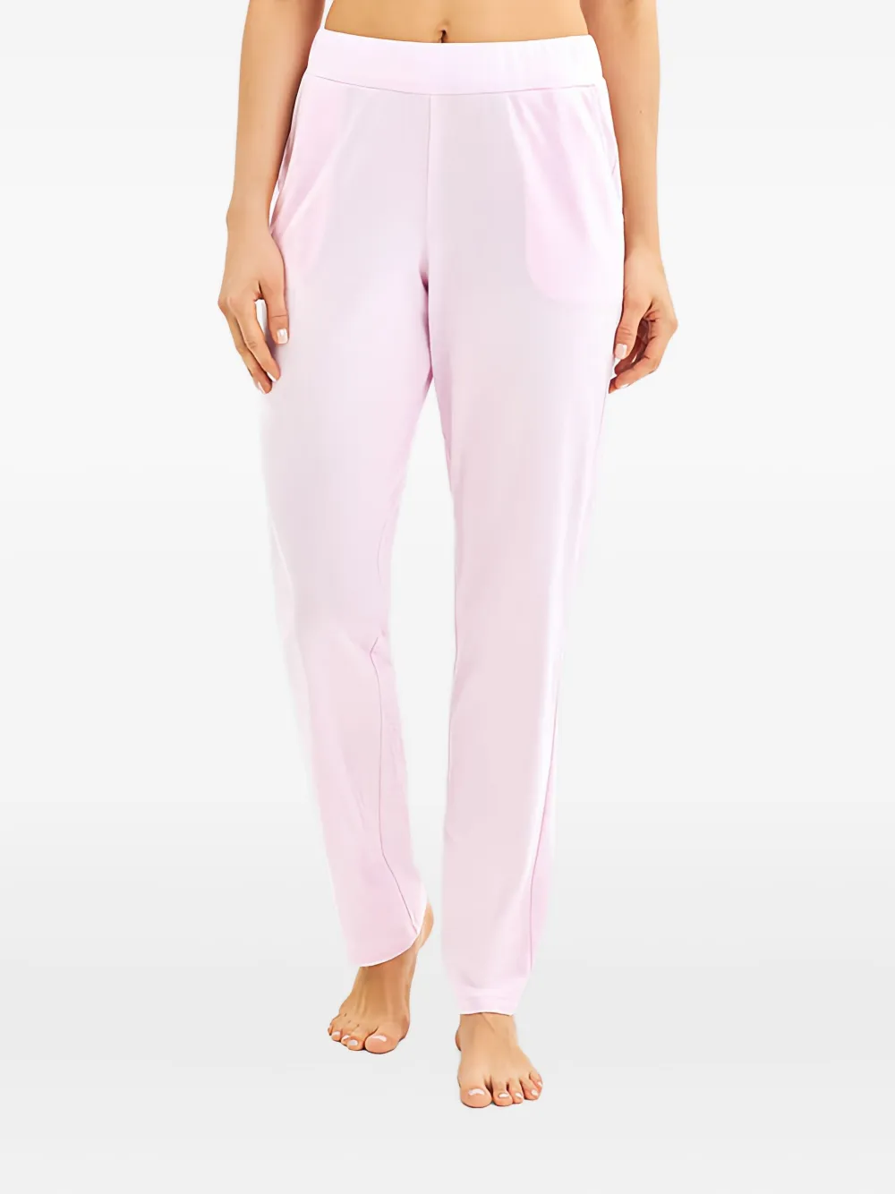 Rochas Broek met elastische tailleband Roze