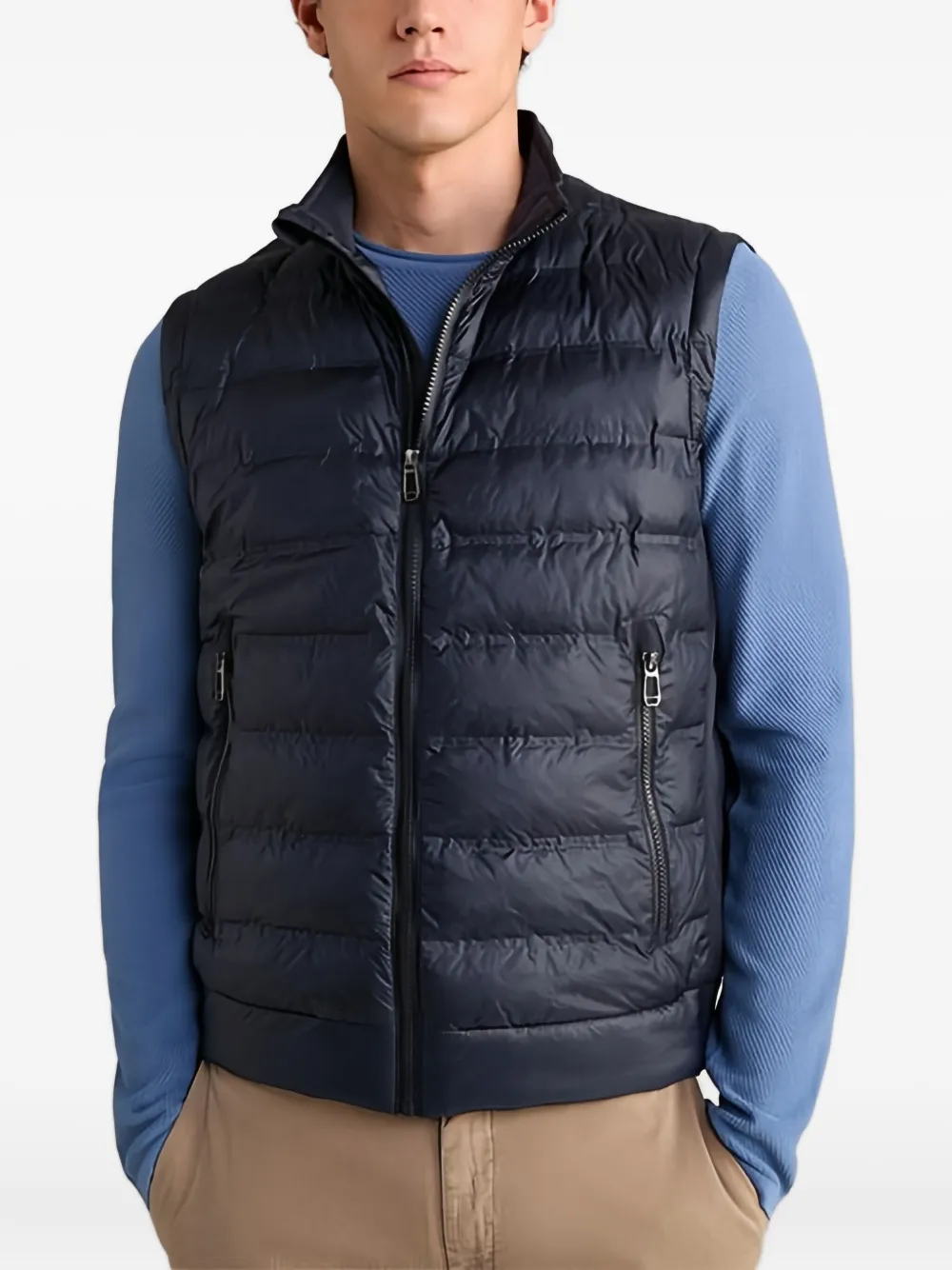 Joop! Gewatteerde bodywarmer Blauw