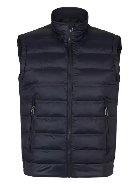 Joop! zip-up quilted gilet 