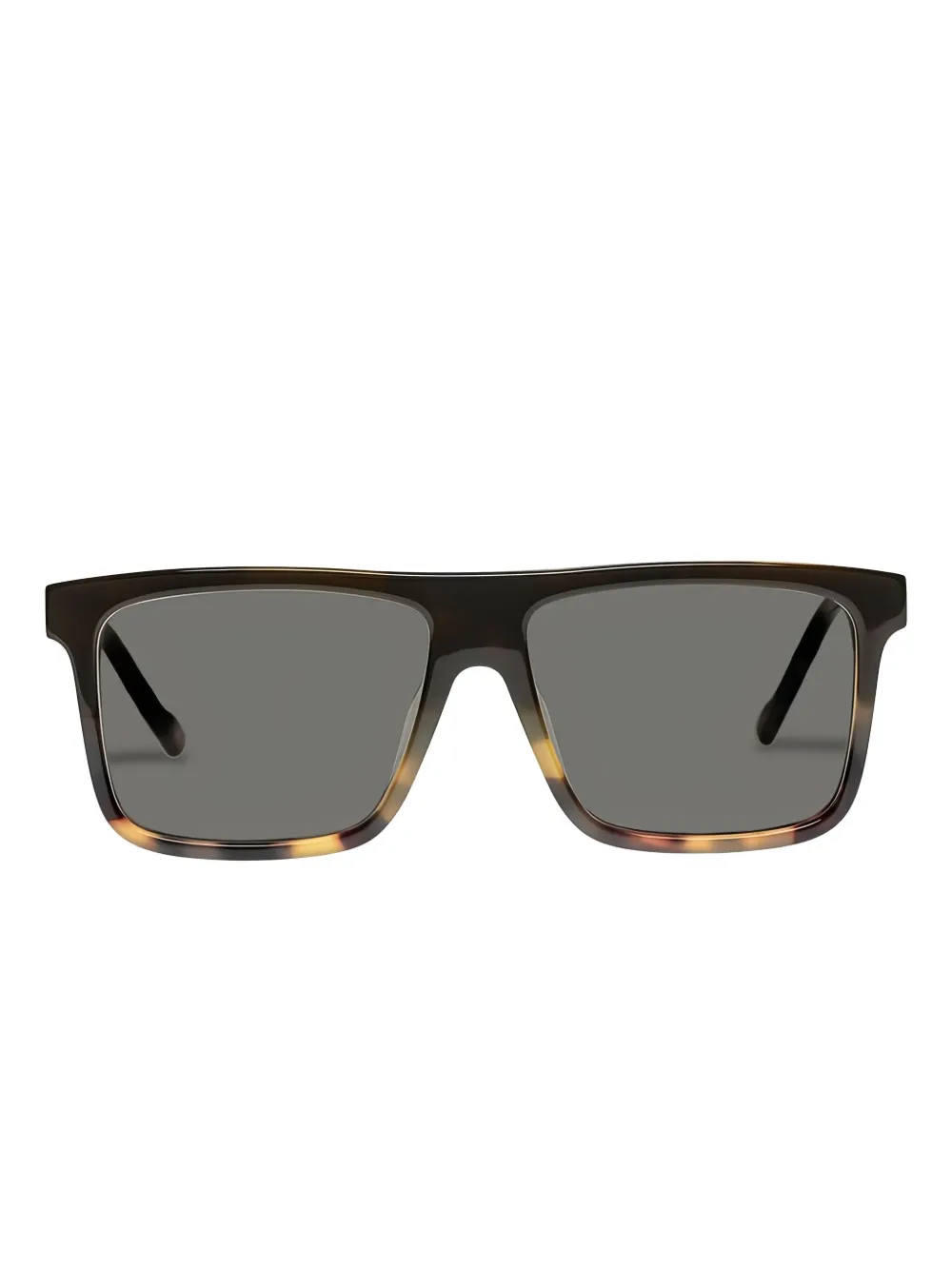 Le Specs Occhiali da sole squadrati - Marrone