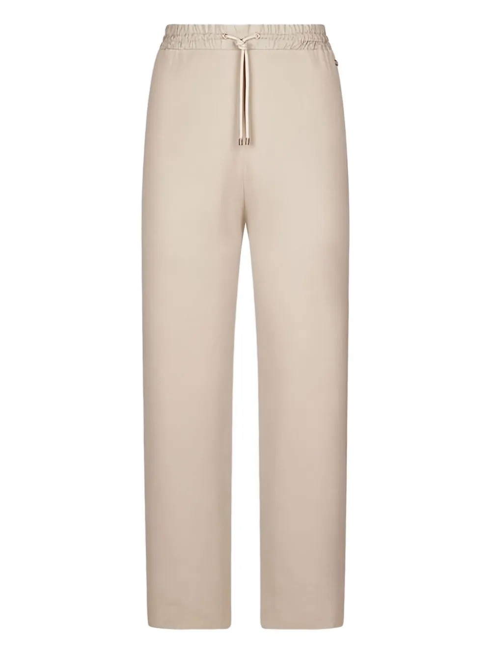 Agnona Drawstring-waist Trousers In Neutral
